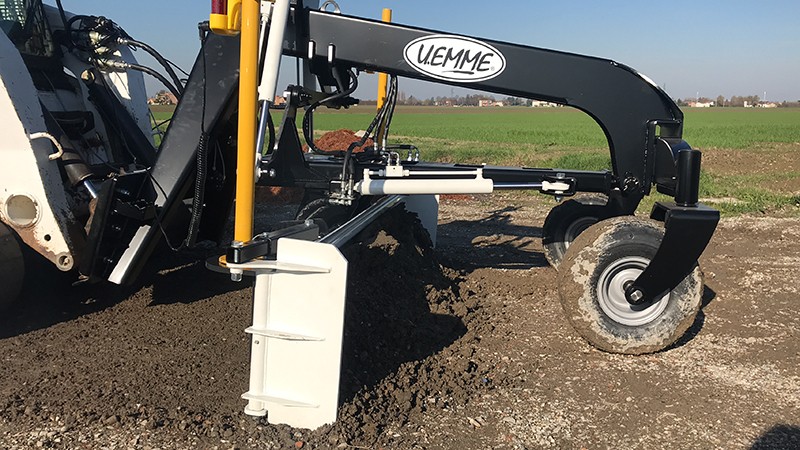 grader attachment for skid steer