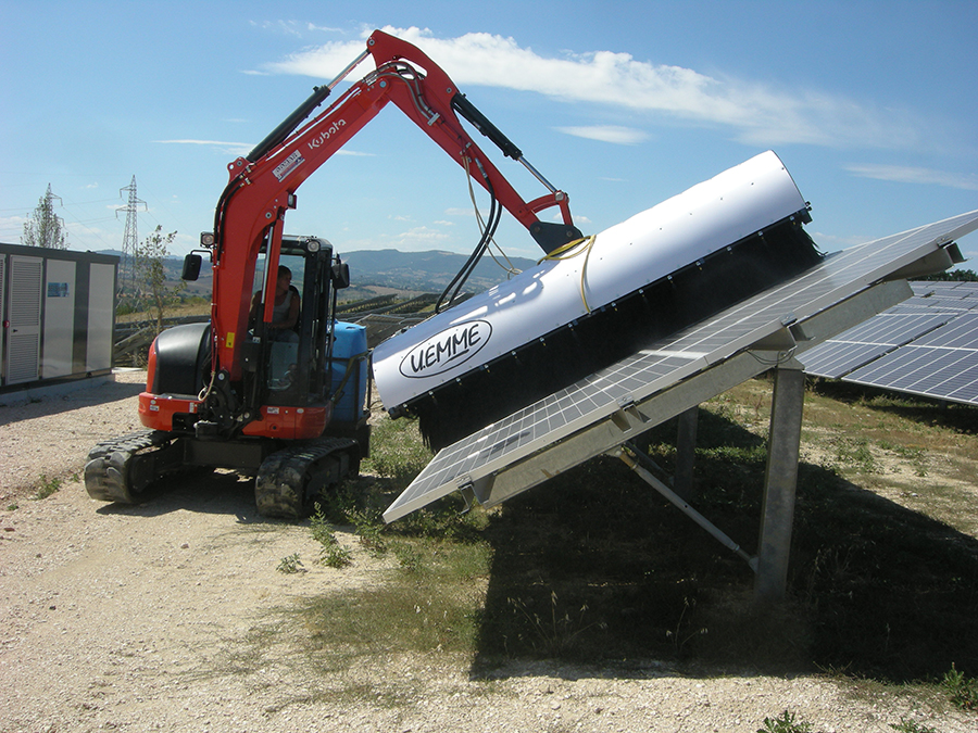 rullo per panneli fotovoltaici