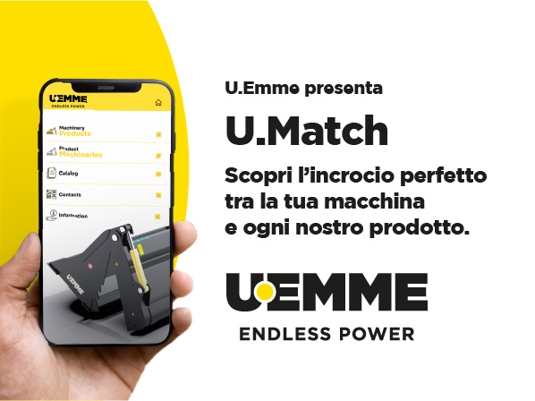 TROVA IL PRODOTTO CHE FA PER TE CON U MATCH, L’APP DI U.EMME