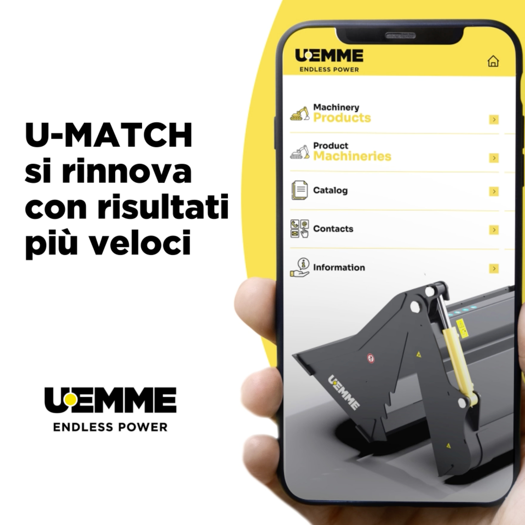 L’APP U MATCH SI RINNOVA PER ESSERE SEMPRE PIÚ SMART