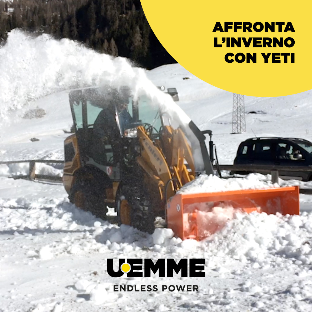 TURBINE DA NEVE U.EMME: AFFRONTA L’INVERNO CON YETI!