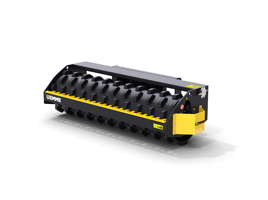 Padded compacting roller RCVP